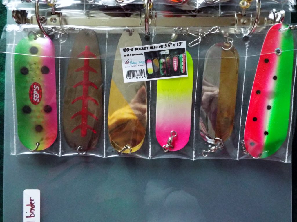 0206 2"x6" open pocket sleeve fits kokanee metal dodgers 3 pack NO