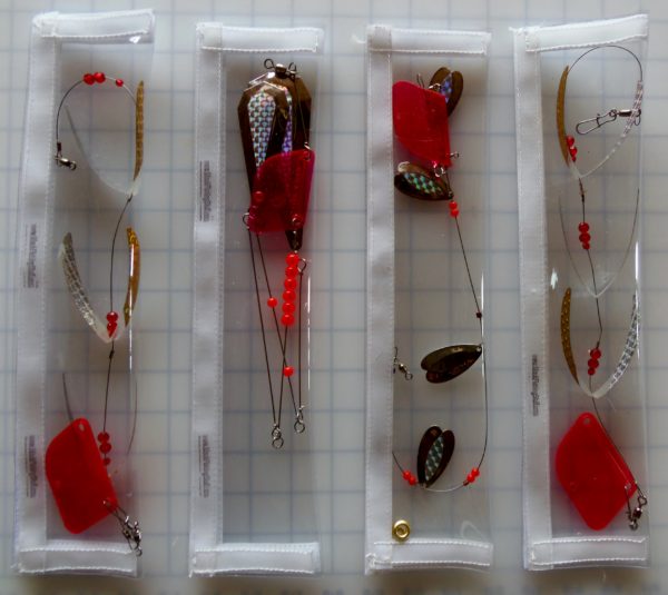 Red fish lures