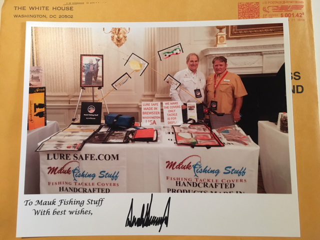 Mauk Fishing Stuff at Made in America showcase in the White House